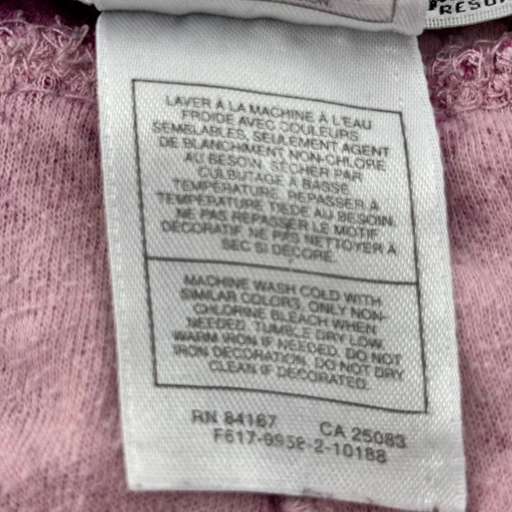Disney Alice in Wonderland Pink Rose Floral Pajama Pants Tulle  Womens Small - Picture 8 of 8